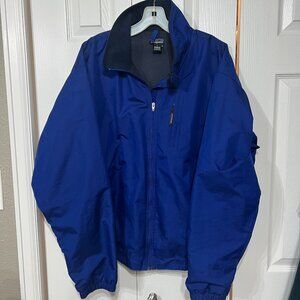 Vintage Patagonia Jacket Men L Blue Lined Bomber Wind 90's dadcore retro